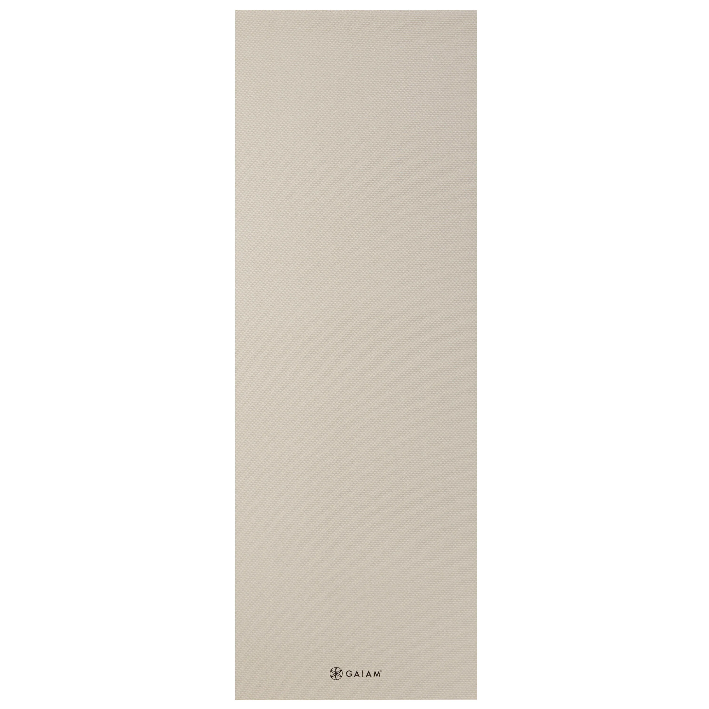 Gaiam Classic Solid Color Yoga Mats (5mm) Dovetail flat